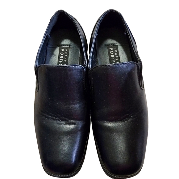 3/$25 Perry Ellis Slip-on Dress Black Loafer - 13.5 - Picture 6 of 9